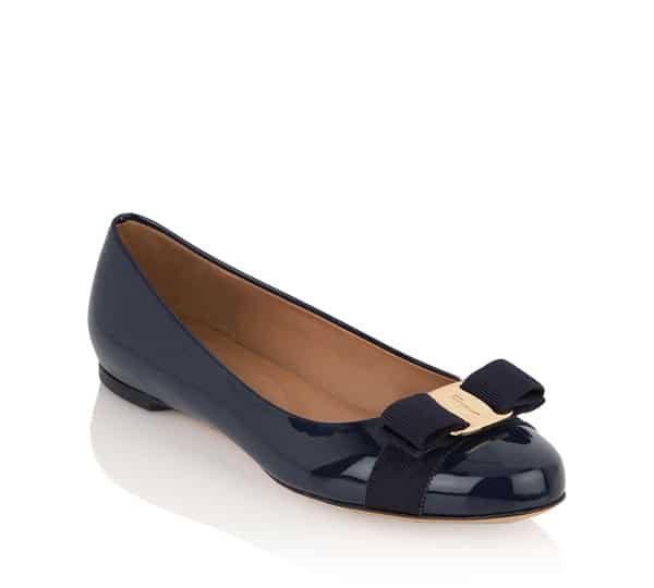 Salvatore Ferragamo Varina Flat Shoe Reference Guide Spotted Fashion