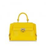 Salvatore Ferragamo Yellow Sofia Medium Bag