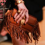 Valentino Tan Fringed Flap Small Bag - Runway Spring 2014