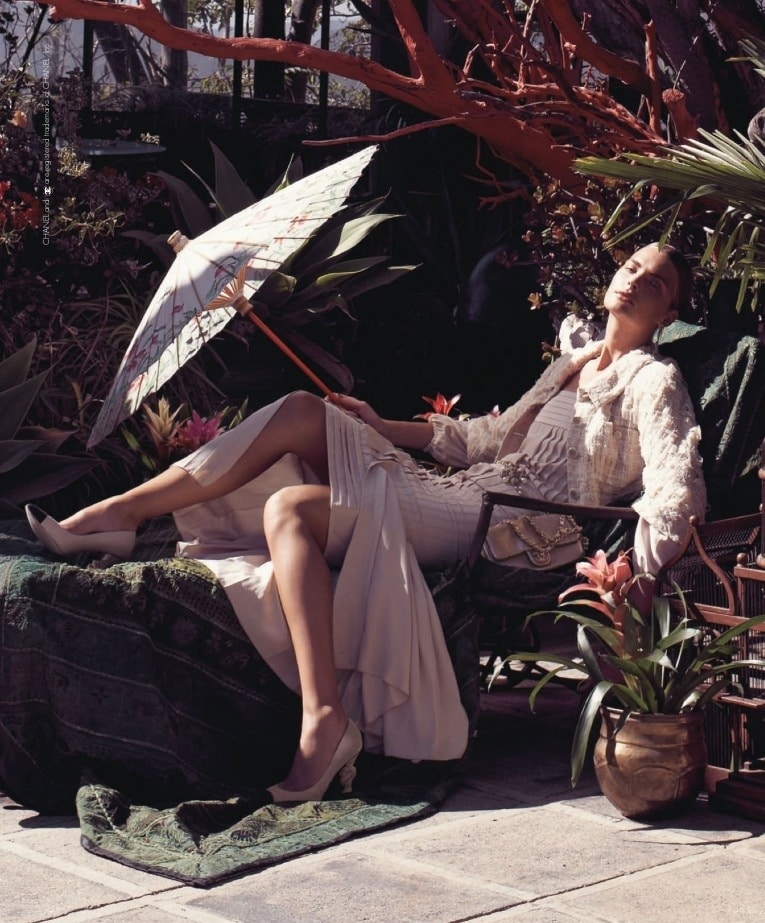 Neiman Marcus editorial for Chanel Cruise 2014 collection