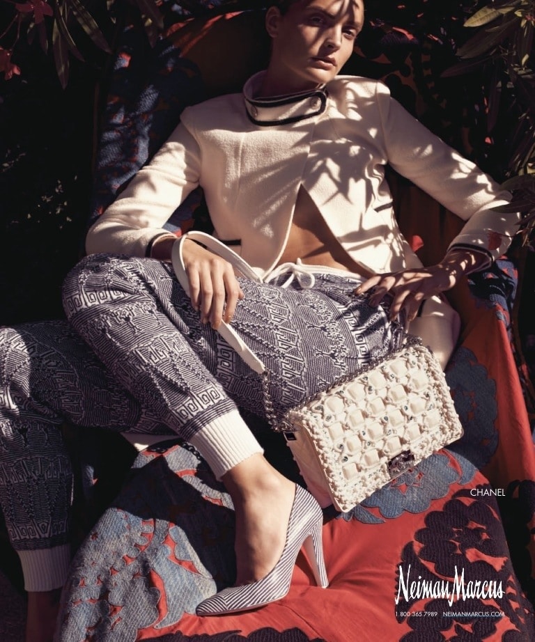 Neiman Marcus editorial for Chanel Cruise 2014 collection