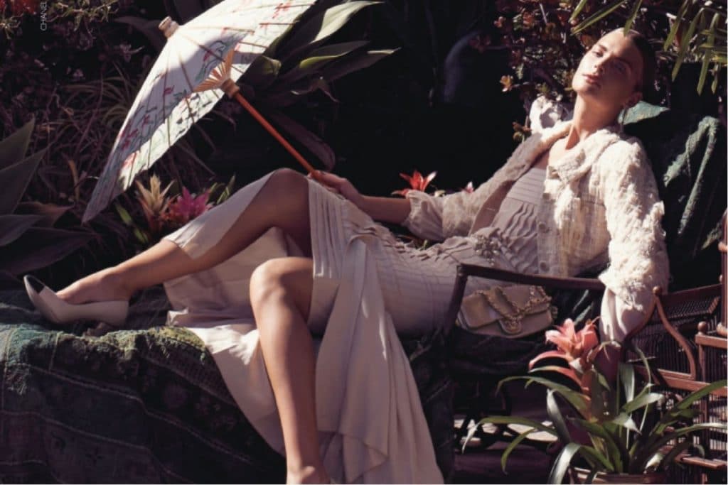 Neiman Marcus editorial for Chanel Cruise 2014 collection