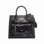 Balenciaga Blue Python Padlock All Time Bag