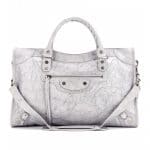 Balenciaga Marbled Grey City Bag - Fall 2013