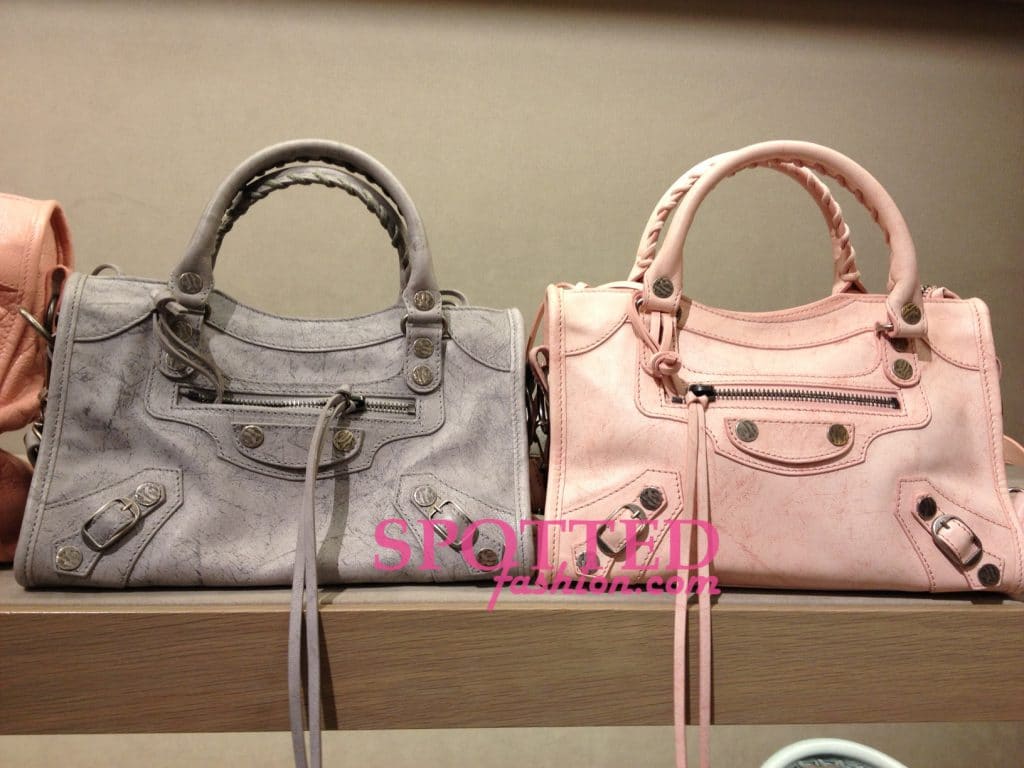 Balenciaga Mini City Marbled Bag - Fall 2013