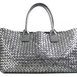 Bottega Veneta Moon Metallic Cabat Medium Bag