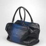 Bottega Veneta Prusse Electrique Madras sfumato Brera Medium Bag