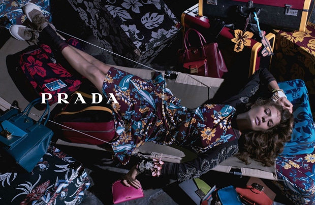 Cameron Russell for Prada Resort 2014