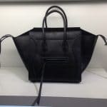 Celine Black Croc Embossed Phantom Bag - Cruise 2014