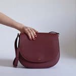 Celine Burgundy Trotteur Bag