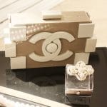 Chanel Beige and White Lego Clutch - Spring Summer 2014