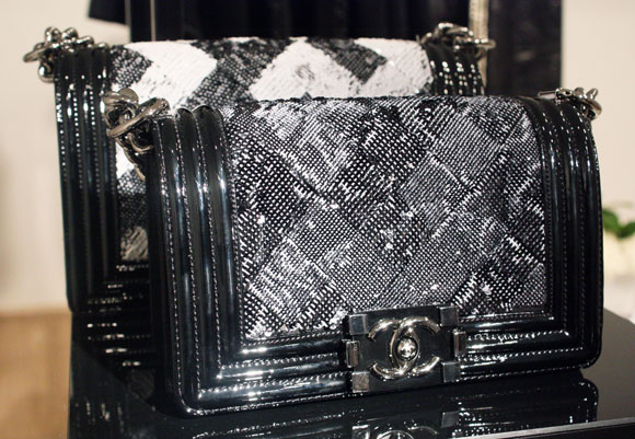 Presentations from Chanel Spring/Summer 2014 Collections include Bright Bags