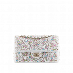 Chanel Embroidered Timeless Classic Flap Bag - Cruise 2014