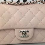 Chanel Light Pink Classic Flap Mini Bag - Cruise 2014