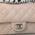 Chanel Light Pink Classic Flap Mini Bag - Cruise 2014
