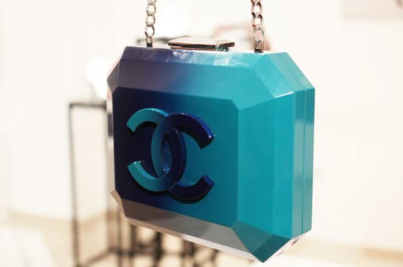 Presentations from Chanel Spring/Summer 2014 Collections include Bright Bags  - Spotted Fashion