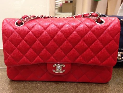 Chanel 14C Red Mini ❤️❤️❤️  Chanel red mini, Red chanel, Chanel flap red