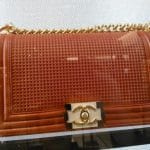 Chanel Red Cube Boy Medium Flap Bag