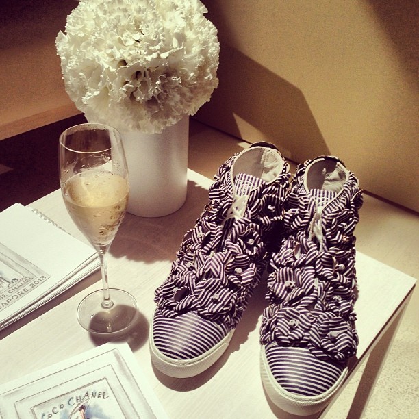 Chanel Cruise 2014 Collection Previews on Instagram - Spotted Fashion