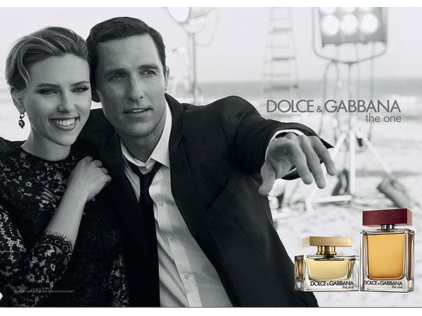 Dolce and Gabbana The One with Scarlett and Matthew