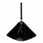 Givenchy Black Mink Pyramidal Clutch Bag - Spring Summer 2014 Collection