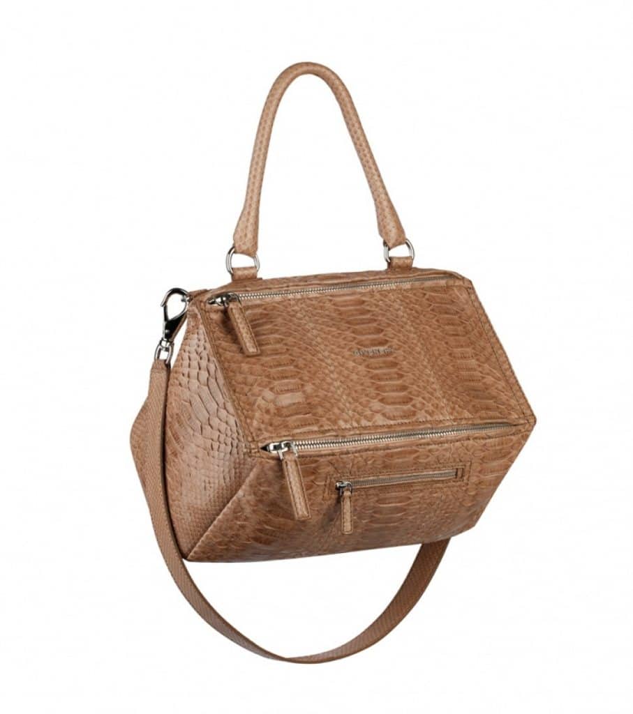 Givenchy Old Pink Python Pandora Medium Bag - Spring Summer 2014 Collection