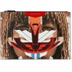 Givenchy Tribal Girl Double-Sided Print Antigona Clutch Medium Bag - Spring Summer 2014 Collection