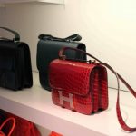 Hermes Black and Red Constance Bags - Spring Summer 2014