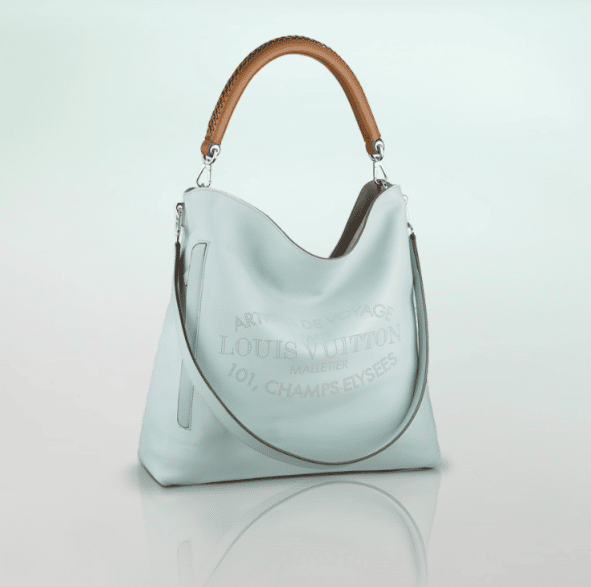 Louis Vuitton Limited Edition Pastel Blue Parnassèa Bagatelle Hobo