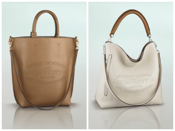 Louis Vuitton Bagatelle versus Flore bags from the Parnassea