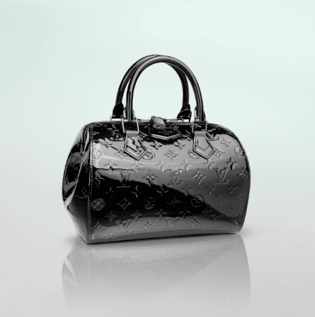 Louis Vuitton Black Magnetique Monogram Vernis Alma PM Bag - Yoogi's Closet