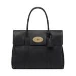Mulberry Black Natural Leather Bayswater Bag