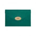 Mulberry Emerald Silky Classic Calf Willow Clutch Bag