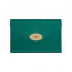 Mulberry Emerald Silky Classic Calf Willow Clutch Bag