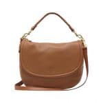 Mulberry Oak Spongy Pebbled Effie Satchel Bag