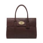 Mulberry Oxblood Shrunken Calf Bayswater Bag