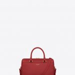 Saint Laurent Red Classic Baby Duffle Bag