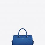 Saint Laurent Royal Blue Classic Baby Duffle Bag