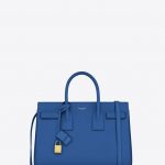 Saint Laurent Royal Blue Classic Sac De Jour Small Bag