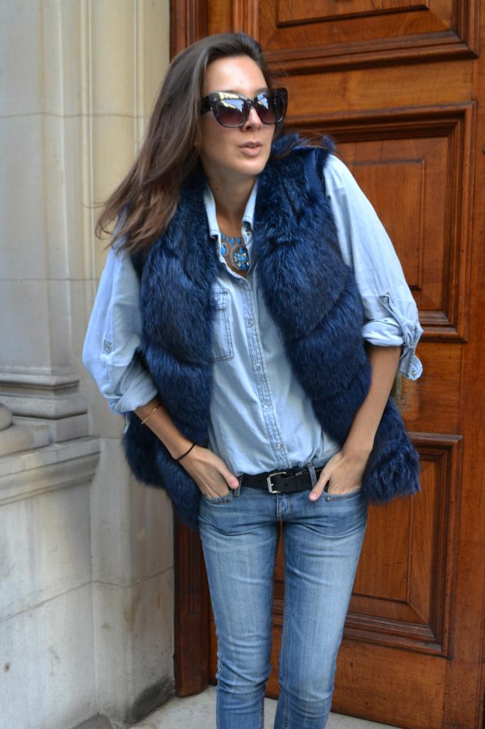Serendipity 2307 with Chanel Denim Quilted Boy Bag - 2