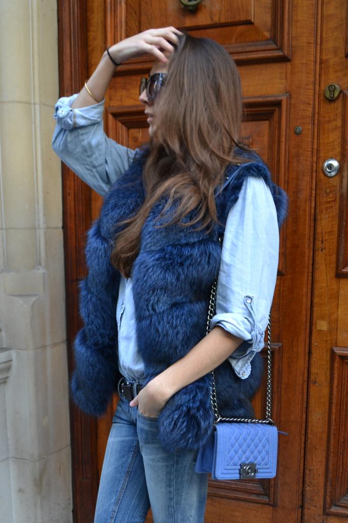 Serendipity 2307 with Chanel Denim Quilted Boy Bag - 5