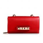 Valentino Red Va Va Voom Clutch Bag