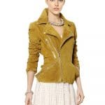 Alexander Mcqueen Suede Leather Jacket - Luisaviaroma