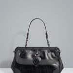 Bottega Veneta Black Top Handle Chain Bag - Spring Summer 2014