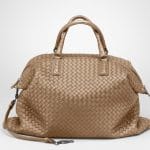 Bottega Veneta Bronze Intrecciato Nappa Convertible Bag