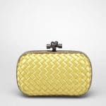 Bottega Veneta Duchesse Intreccio Impero Ayers Knot Clutch Bag