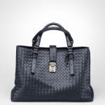 Bottega Veneta Prusse Intrecciato Roma Bag