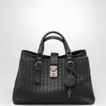 Bottega Veneta Prusse Intrecciato Roma Small Bag