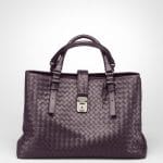 Bottega Veneta Quetsche Intrecciato Roma Bag