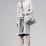 Bottega Veneta White Satchel Large Bag - Pre-Fall 2014